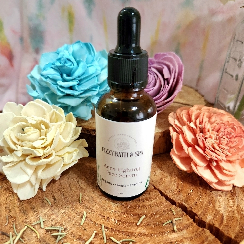 Handmade acne fighting face serum‎ (1 oz.) - Picture 3 of 5